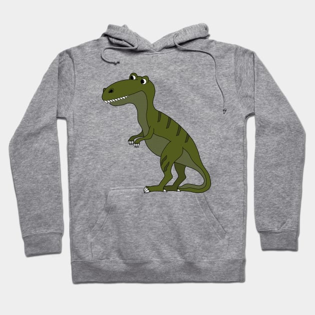 Dino Dinosaur Prehistoric Hoodie by DiegoCarvalho